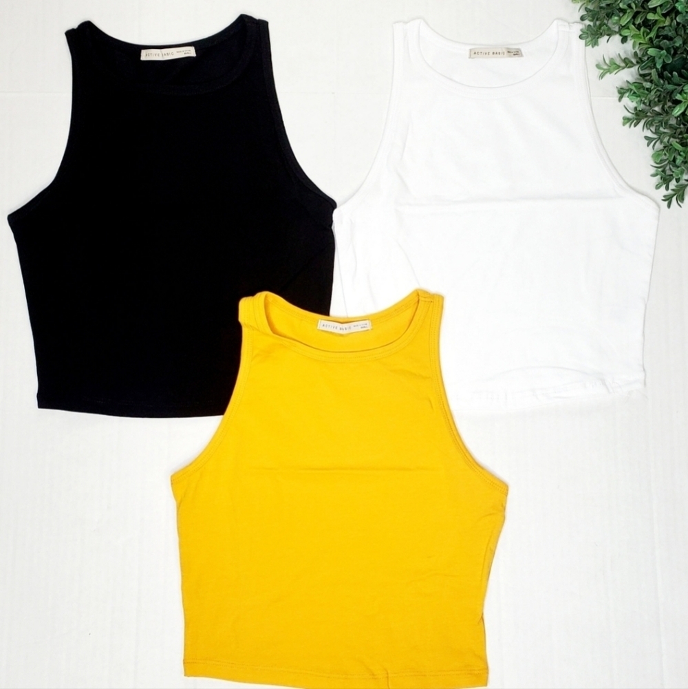 Brand New Crop Top (White)
